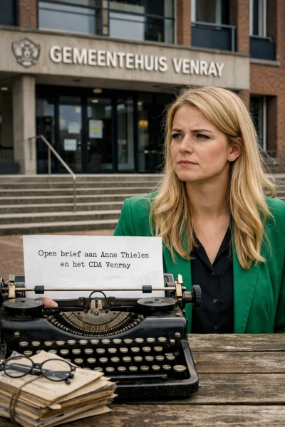 Open brief aan Anne Thielen en het CDA Venray